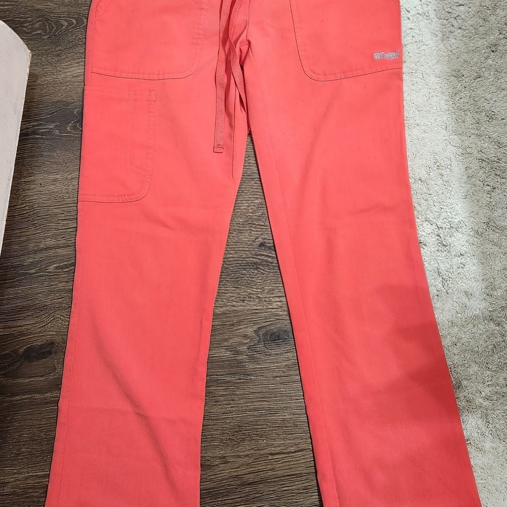 Grey's Anatomy Vibrant Coral Pants